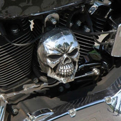 Motorcycle Skull Horn Cover