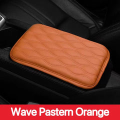 Memory Cotton Leather Car Armrest Box Pad