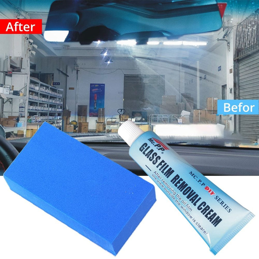 Car Glass Oil Film Cleaner ♻Safety and Long-term Protection♻