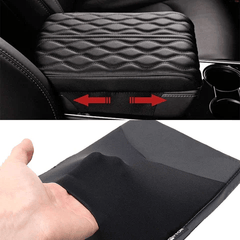 Memory Cotton Leather Car Armrest Box Pad