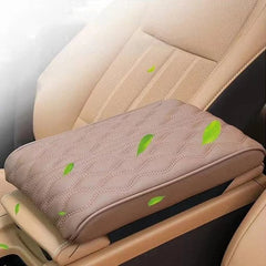 Memory Cotton Leather Car Armrest Box Pad