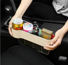 Leather Multifunctional Car Seat Organizer