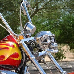 🔥Motorcycle Skull Headlamp