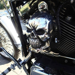 Motorcycle Skull Horn Cover