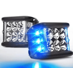 ⏰Car Dual Sides LED Dual Color Light