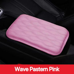 Memory Cotton Leather Car Armrest Box Pad